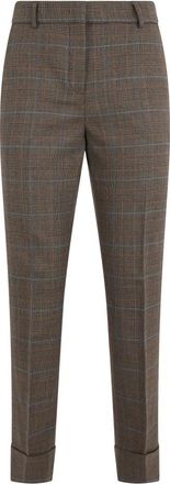 Slowear Pantalones Tapered de Algod&oacute;n - Trousers - Mujer - Marr&oacute;n - M