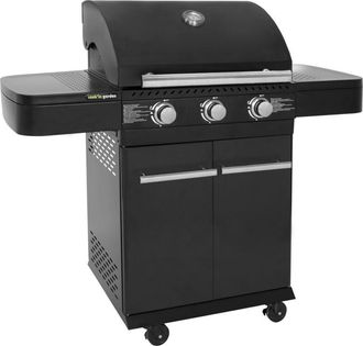 COOK IN GARDEN Cookin Garden - Barbacoa De Gas Fyra Con Term&oacute;metro - 3 Quemadores