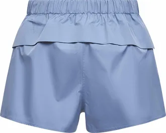 Prada Womens Light Blue Technical Canvas Shorts Recycled Polyester
