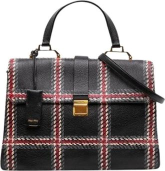 Miu Miu Borsa Satchel Pre-owned - - Pre-owned - Donna - Multicolore - ONE SIZE