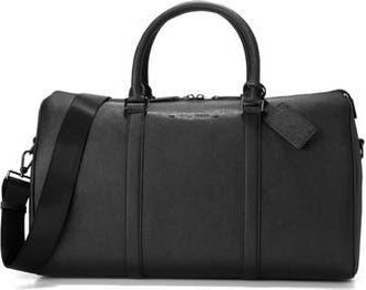 Cole Haan Sloane Leather Duffle Bag in Black Saffiano at Nordstrom Rack