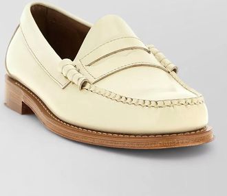 G.H. Bass & Co. larson penny strap loafers round toe