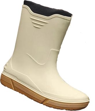 Generic Mens Waterproof Anti-Slip Thick Bottomed Kitchen Rain Boots Fishing Shoes Wear-Resistant Shoes