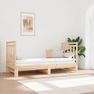 vidaXL Sof&aacute; Cama Extra&iacute;ble Sin Colch&oacute;n 2x(90x190) Cm Vidaxl
