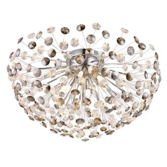 Globo Lighting Globo - Plaf&oacute;n - Katrina - Cromo - Vidrio - &Oslash; 60cm - G9