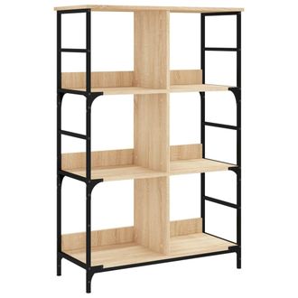 vidaXL Estanter&iacute;a De Madera Ingenier&iacute;a Roble Sonoma 78,5x33x117,5 Cm Vidaxl