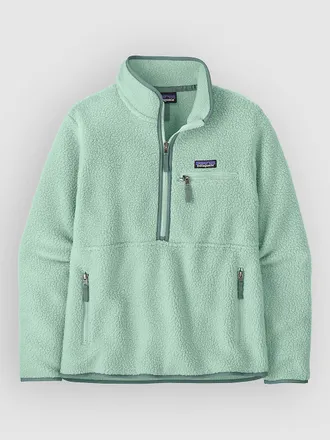 Patagonia Retro Pile Marsupial Half-Zip Fleece Pullover blau