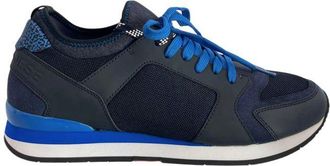Borbonese Blue Rubber Men Mens Sneaker