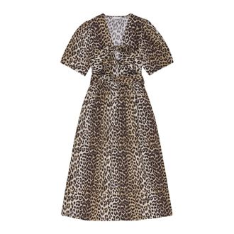 Ganni Mujer, Vestidos, Marr&oacute;n, Talla: L