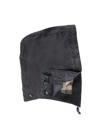 Barbour MHO0004 Waxed Cotton Drawstring Hood - Green
