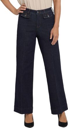 NYDJ Nydj Petite Teresa Magical Wide Leg Jean