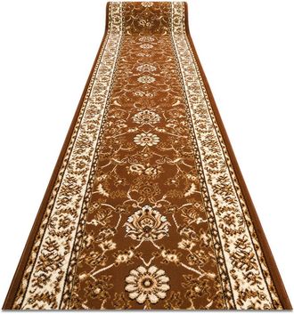 RugsX Passatoia bcf morad Klasyk classico marrone 90 cm brown 90x970 cm