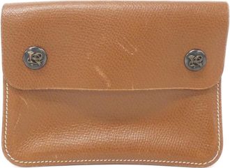 Herm&egrave;s Noisette Courchevel Leather Fanny Pack Pochette (Pre-Owned)