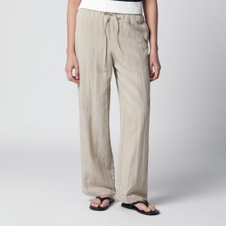 Dunst Pantalone beige in rayon