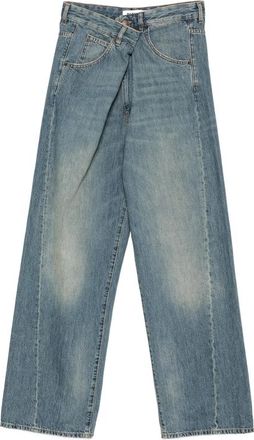 Darkpark Asymmetric-waist Jeans