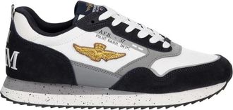 Aeronautica Sneakers - Heren - Sneakers - Grijs - 40 EU - Leer - Schoenen