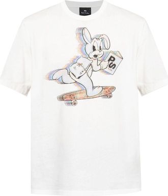 Paul Smith Skate Bunny Cotton T Shirt