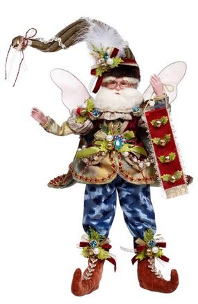 Mark Roberts Sleighbells Fairy, Medium in Burgundy at Nordstrom