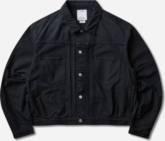 Visvim Men s Chore Jacket G.Cords Black