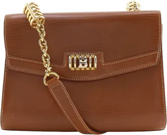 Bally Leather Shoulder Bag (Pre-Owned)