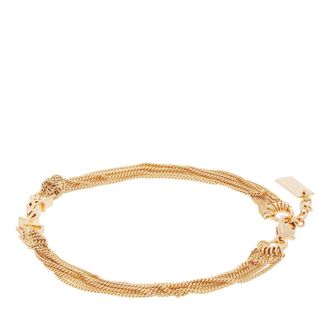 Saint Laurent Bracelets - Cassandre Charm Bracelet - gold - Bracelets for ladies