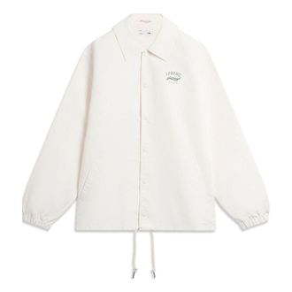 Li-Ning Graphic Coach Jacket Beige AFDU365-1