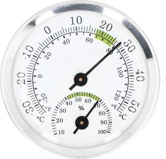 OEM Mini Term&oacute;metro Higr&oacute;metro Para Invernadero, Humidor De Puros, Jard&iacute;n Y Hogar