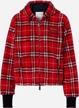 Burberry Giacca in misto lana Burberry Check