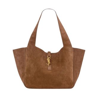Saint Laurent Bolso Tote Le 5 &agrave; 7 Bea - Bags - Mujer - Marr&oacute;n - ONE SIZE