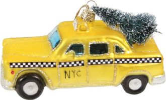 Cody Foster & Co. Cody Foster NYC Taxi Ornament in Yellow at Nordstrom