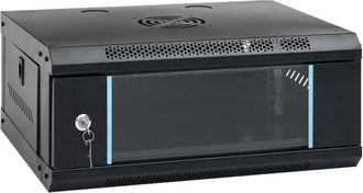 vidaXL Armario Rack De Servidores De Pared 4u 19 Ip20 53x40x21 Cm Vidaxl