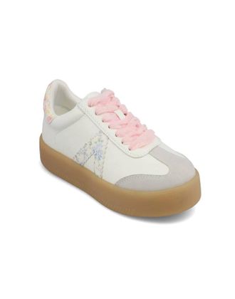 Mia Womens Axel Sneakers In White Floral