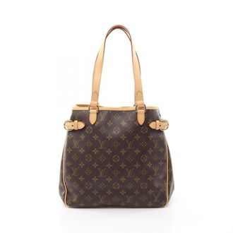 Louis Vuitton Brown Pvc Leather Handbag Tote Bag (Pre-Owned)