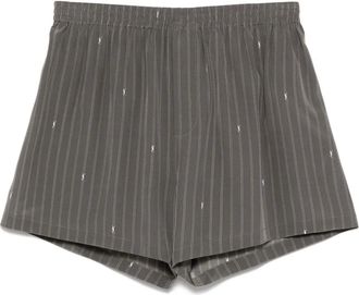 Saint Laurent Cassandre shorts - Grijs