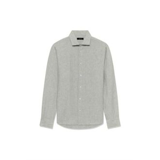 Matinique Lekker klassiek overhemd - Heren - Casual Overhemden - Groen - XL - Linnen - Overhemden