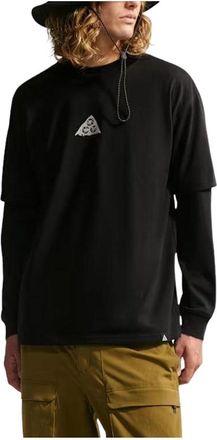 Nike x ACG Dri-FIT T-Shirt Black Light Orewood Brown IM6177-011