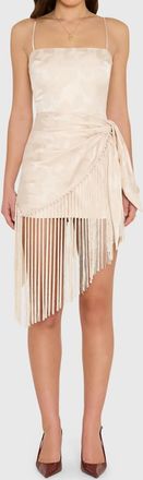 Amanda Uprichard Marrakesh Romper In Vanilla