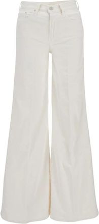 Mother Wide Broeken - Dames - Loose Fit Jeans - Wit - W31 - Jeans