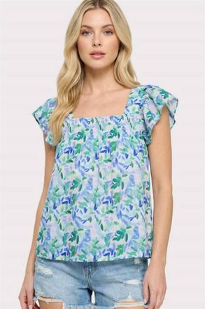 Staccato Dolph Top In Blue