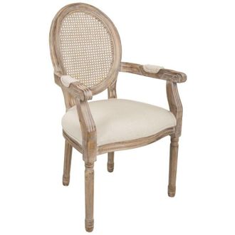 Wanderlust Deco Wanderlust Deco - Silla De Madera Beige 55x46x96 Cm