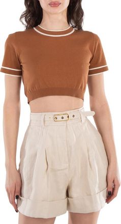 Max Mara USCIO Cotton Blend T-Shirt, Size Medium