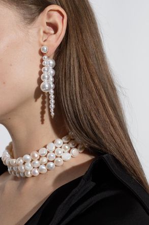 Cult Gaia Loreli Earrings, Womens, White