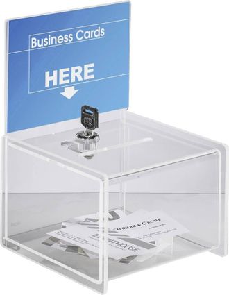 Sigel Va151 Caja De Recogida Transparente 15x15x21 Cm