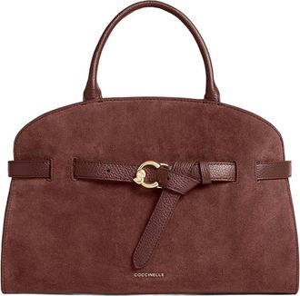 Coccinelle Sabine Medium Suede Bag