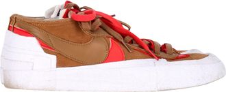 Nike Blazer Low Sneakers in Brown Leather