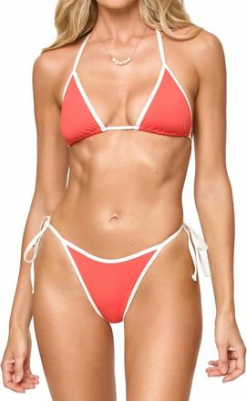 L*Space Womens Aspen Top In Grapefruit