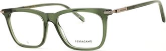 Ferragamo SF3007 317 Transparent Green 56mm