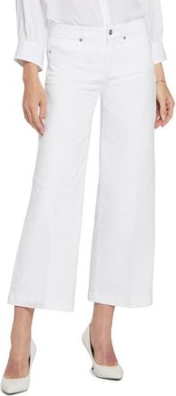 NYDJ Teresa Ankle Wide Leg Jeans in Optic White at Nordstrom Rack, Size 18 (Similar To 14W)