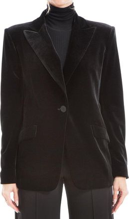 Max Studio Velvet Blazer