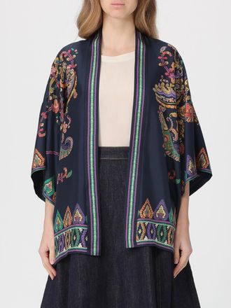 Etro Kimono Etro in seta con stampa Paisley